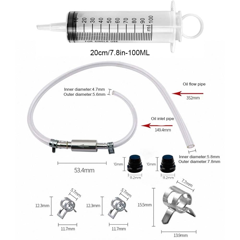 Paalee 100ml syringes image, supports precise fluid transfer during bleeding.
