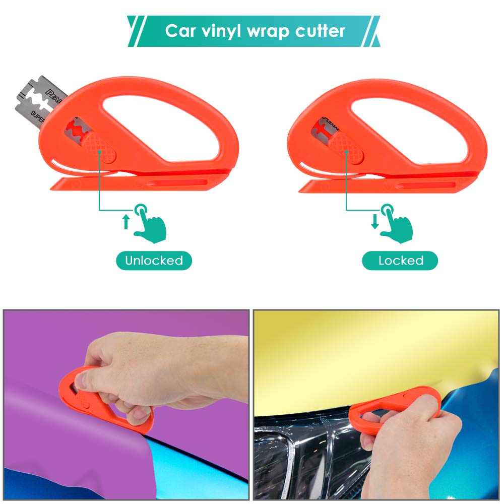 PACETAP felt scraper smooths vinyl with minimal scratches