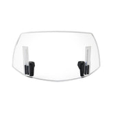 PACEWALKER universal windshield extension on motorcycle for taller wind protection