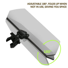 PACEWALKER UTV sun visor fits 1.25-2 inch roll bars for Polaris and more