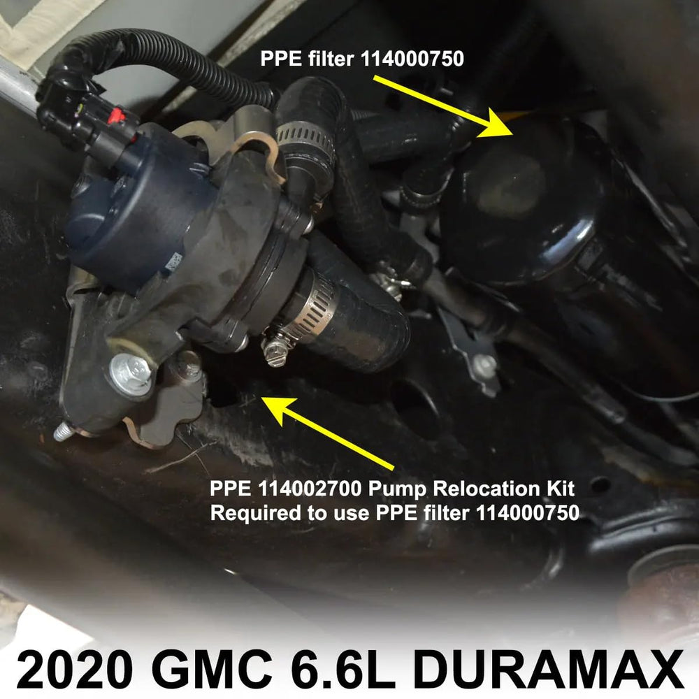 Thick base plate supports higher oil pressure for performance Duramax builds