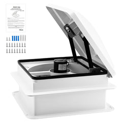 Pafessa 14in roof vent exterior with rugged housing for reliable RV airflow