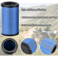 PAGOTORTAUS krx4 1000 filter protects engine from dust and debris