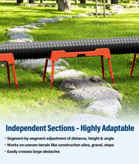PAHTTO five-section design fits 10 ft hoses for flexibility.