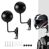 PAHTTO helmet rack with round-ball contact cradling a helmet securely.