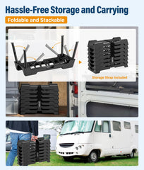 PAHTTO durable plastic construction withstands sun, rain, and cold for long lasting use.