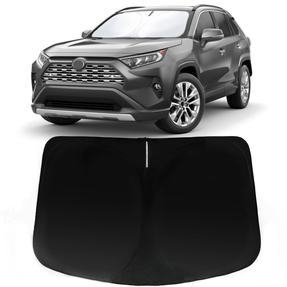 PAIMOHO Rav4 sunshade front window fit offers a precise, sag-free installation.