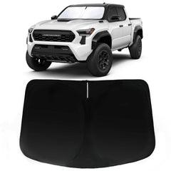 PAIMOHO Tacoma sunshade front window fit blocks UV rays and heat for a cooler ride.