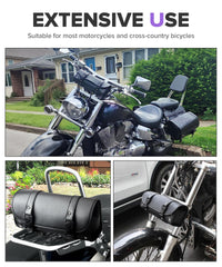 PAIYUE saddle bag storage adds extra space for tools