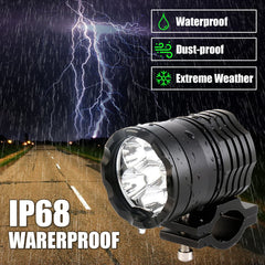PAKRYS waterproof and dustproof design for all-weather riding