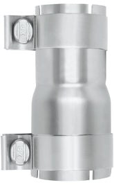 PALOZO exhaust adapter close-up showing clamp for secure connections