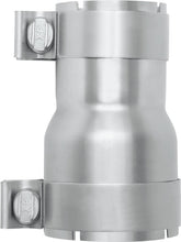 PALOZO exhaust adapter front view for 2.5 to 3 inch pipes