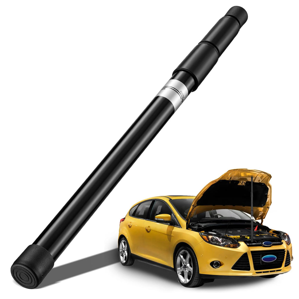 PAMAGOO hood prop rod extended for easy front-end access during maintenance