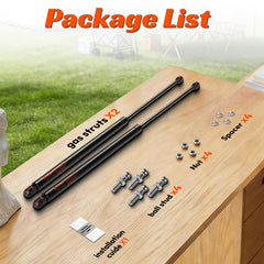 PAMAGOO St270edi2-45 2-pack ensures balanced, dual-strut support.