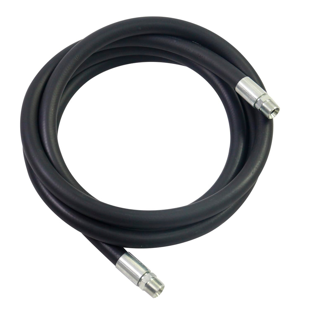 PANCYCW fuel transfer hose with 3/4 inch NPT connector for reliable fueling.