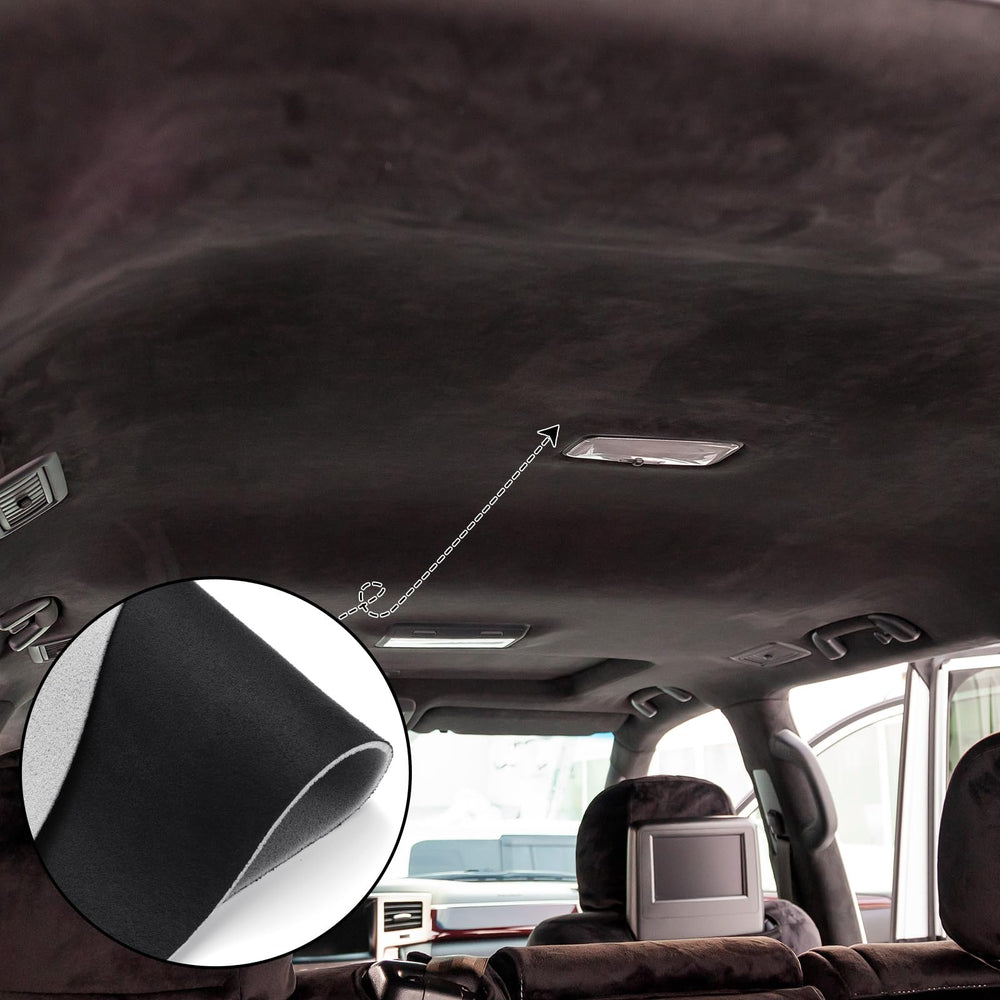 Pangda boat interior headliner upgrade in black
