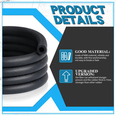 Five-size layout showing 1/8in to 3/8in diameter hoses