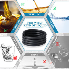 Temperature and pressure specifications for Pangda fuel hose