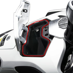 Panical liner for Honda Gold Wing middle box provides a protected surface for gear and gadgets.