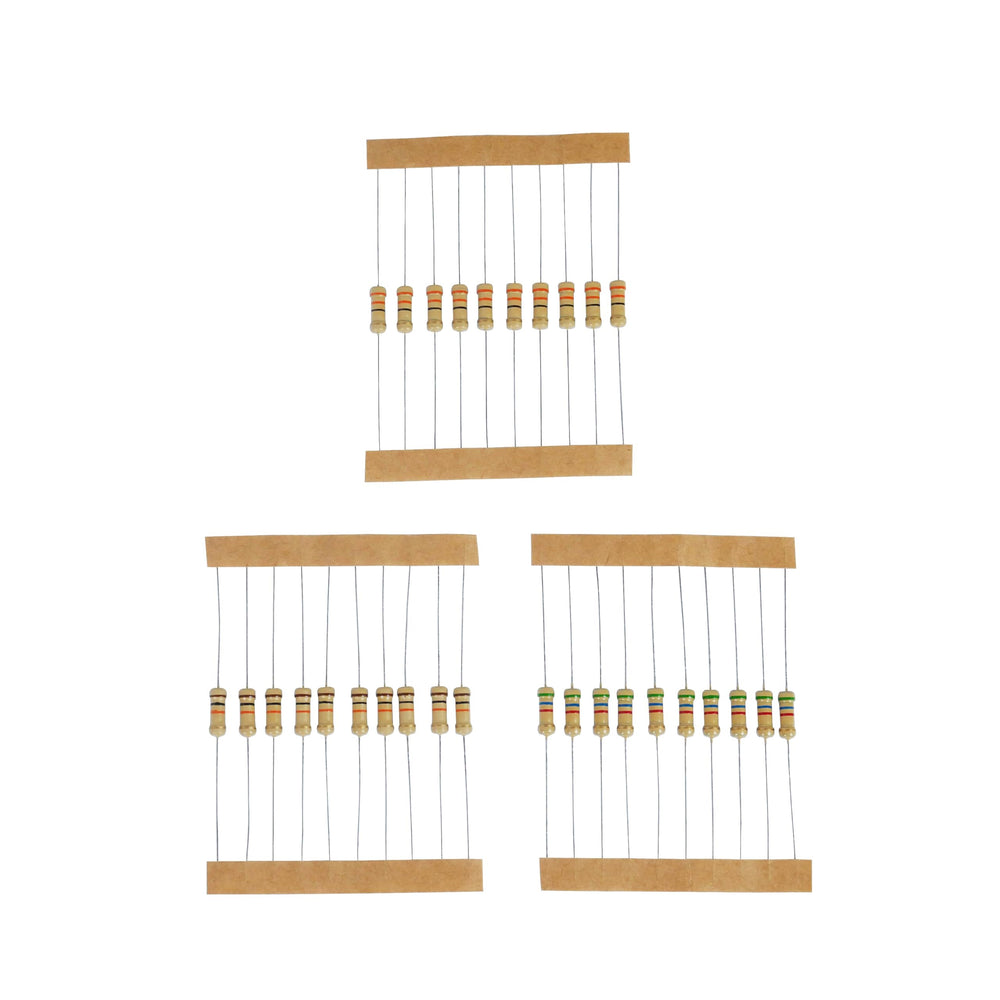 PANMILED close-up metal pins on resistors indicate solid connections