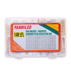 PANMILED resistor kit storage box keeping parts organized for quick projects