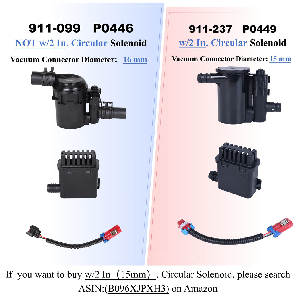 PANNUOSCS vent valve replacement for 911-099 and 23103351 on Silverado and Sierra