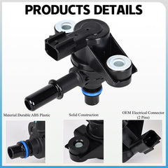 PANNUOSCS evap purge valve close up with connectors for secure fit