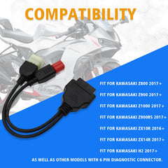 PARANNIC OBD2 2-in-1 adapter – pins ready for seamless CAN/K-Line diagnostics