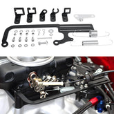 Parfyter 304147 EZ EFI cable mount close-up shows durable black finish for precise throttle alignment.