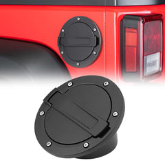 Parfyter black gas cover cap side view with secure locking feature