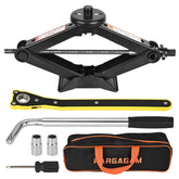 PARGAGAM Tesla scissor jack ready for stable lifting during tire changes