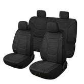 Pariiaotin 3D air mesh seat cover front view provides breathable protection.