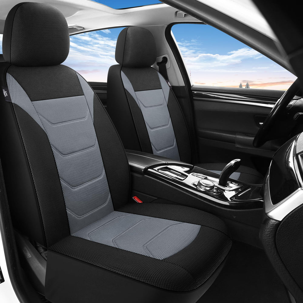 Pariiaotin rear seat cover in 3D mesh, easy to clean on family trips