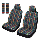 Pariitadin Baja saddle blanket front-set seat covers: vibrant protection for your driver's seat