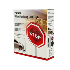Parkez weighted base provides stability, preventing tipping during use.