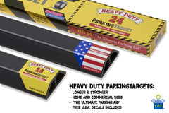 ParkingTarget clear guide helps minimize wall contact during parking.