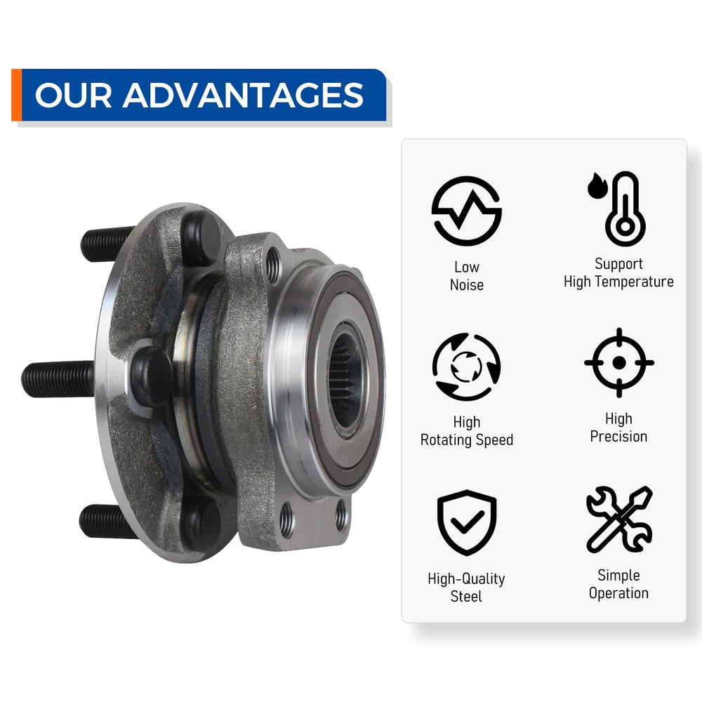 PAROD 513220 quick-install wheel hub for Subaru Outback reduces downtime