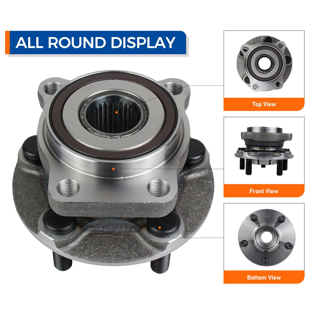 PAROD 513220 wheel bearing assembly keeps Outback wheels rotating smoothly