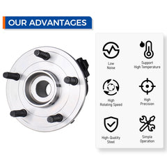 PAROD 515073 front axle assembly view emphasizing smooth rotation.