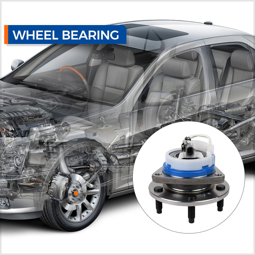 PAROD front hub bearing for Cadillac Eldorado, offering durable, precise hub guidance.