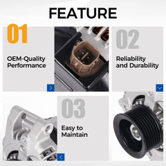 PAROD Honda Civic 2006-2011 alternator for reliable starts and power
