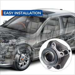 PAROD OEM-quality hub assembly uses premium materials for durable performance.