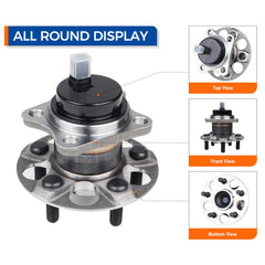 PAROD Prius rear wheel bearing assembly illustrating precise fit for Prius models.
