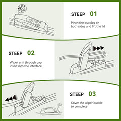 PARRATI easy-installation close-up demonstrates adapters-free mounting