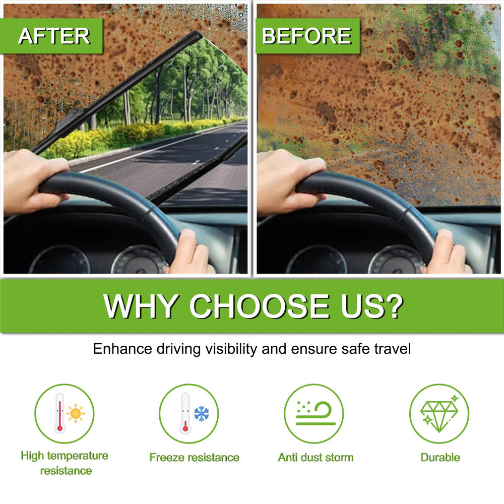 PARRATI clip-on installation shows tool-free wiper replacement