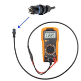 PartLogix ABS diagnostic cable with male end, ready for quick sensor resistance checks on trucks.