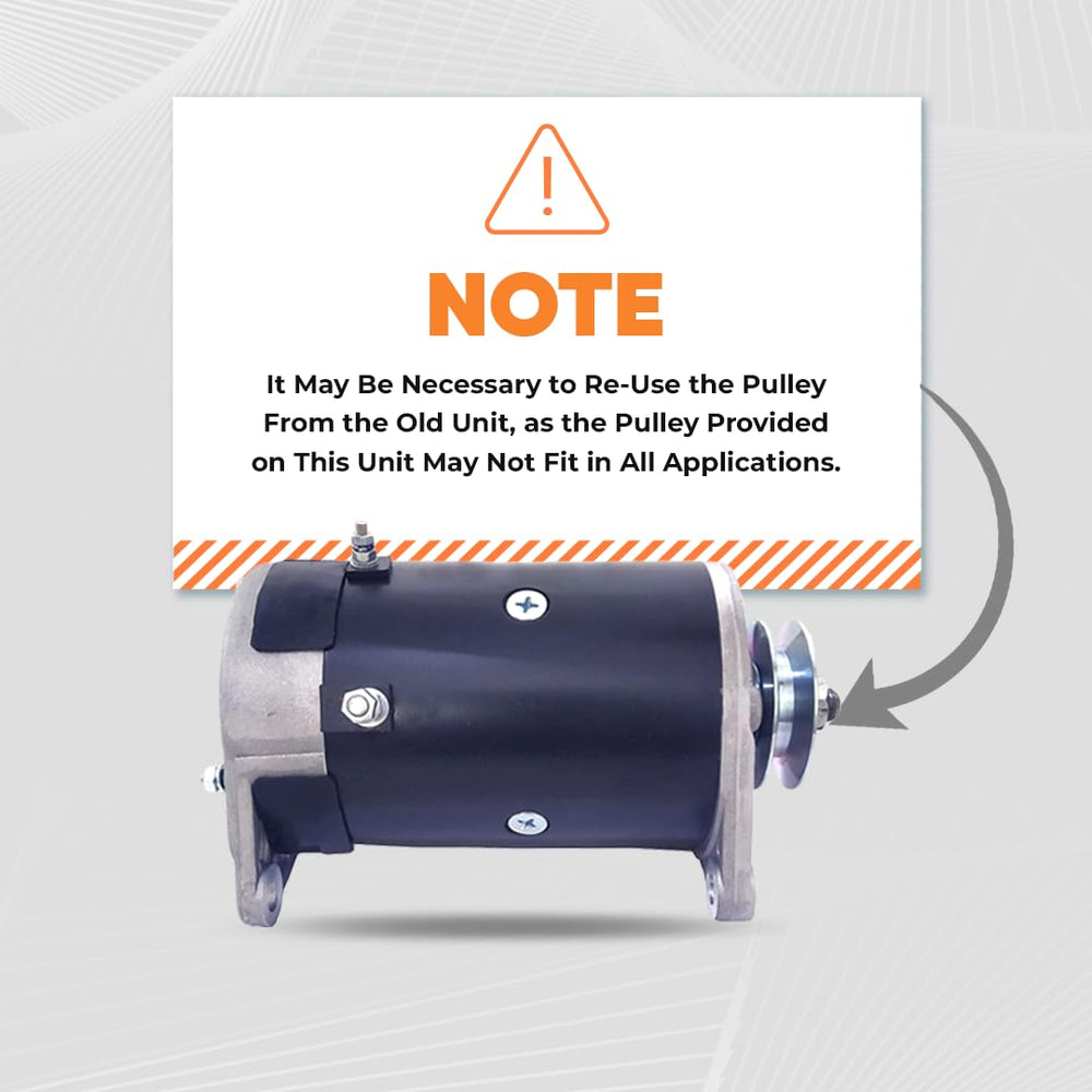 Parts World USA starter generator installation ready on a club car