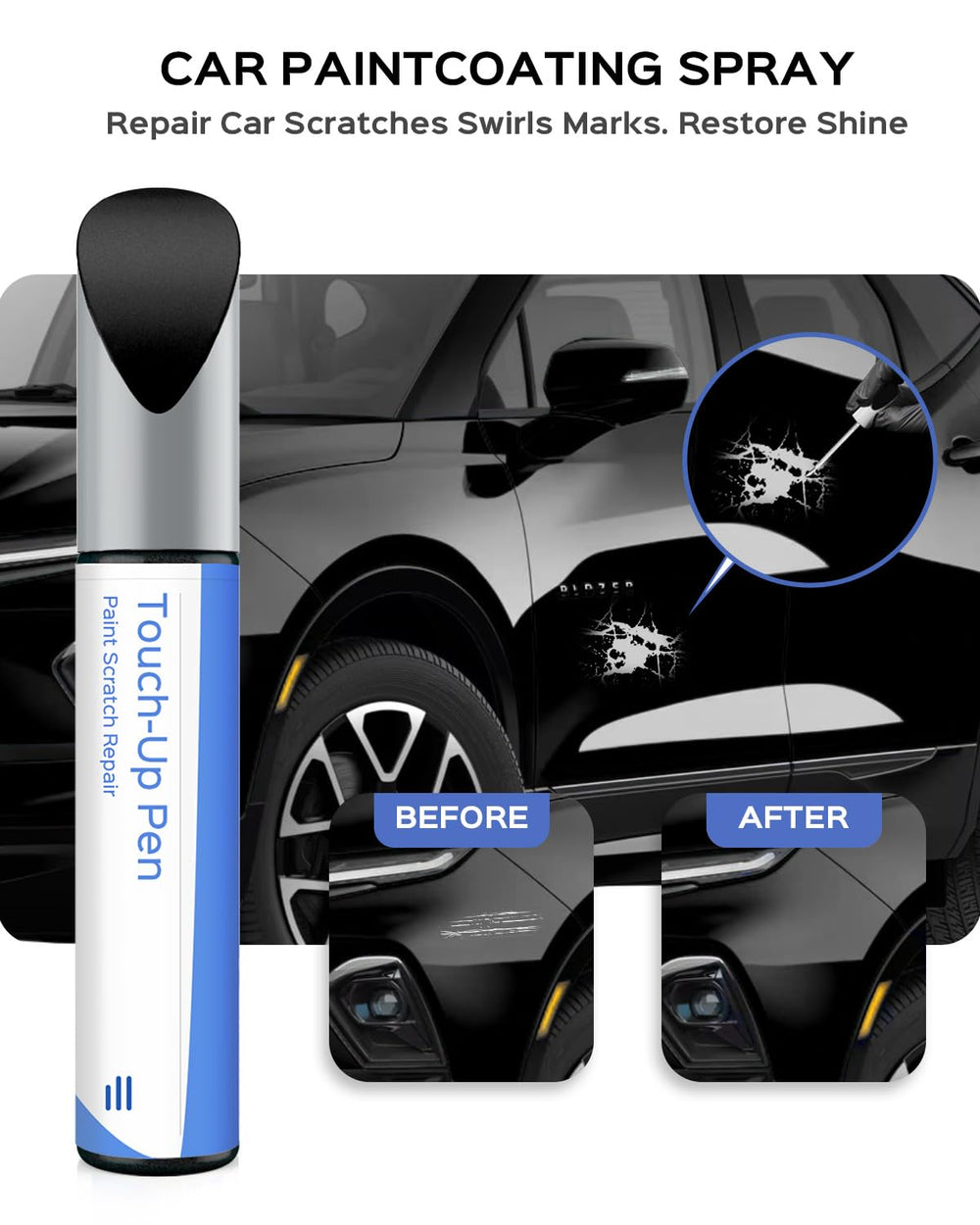 Parts4EV color-match close-up demonstrates precise Chevrolet finish blending.
