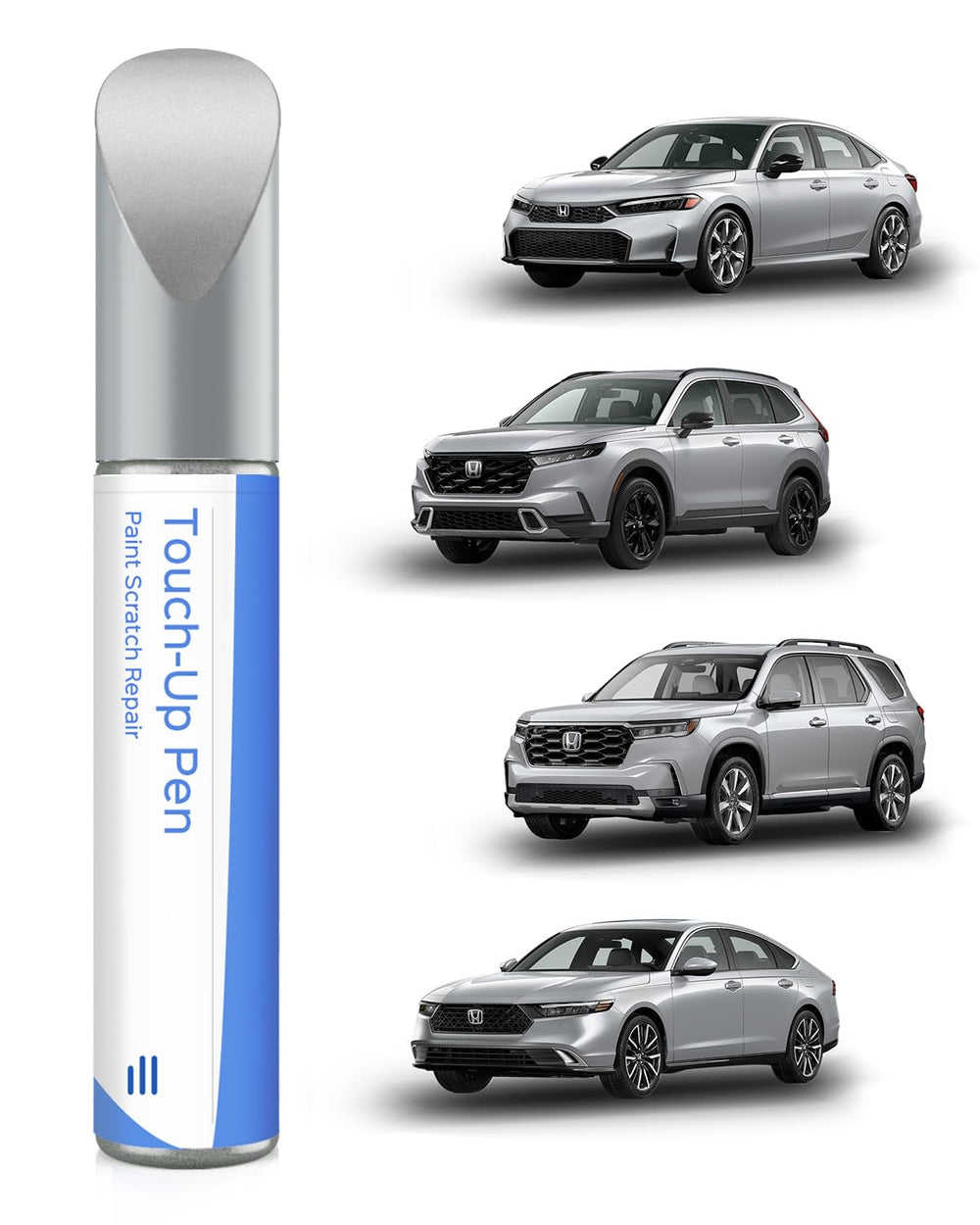 PARTS4EV NH-700M alabaster silver touch-up pen cap, convenient for quick repairs