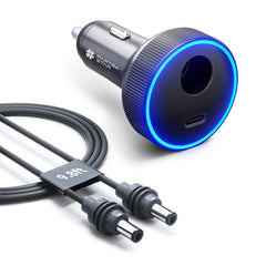 Parts4Star Starlink Mini car adapter 30V output powers your device reliably on the move.